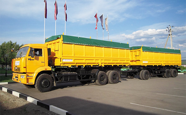 Перевозка грузов на полуприцепах, цистернах: лес, контейнеры, техника, автомобили, песок, зерно